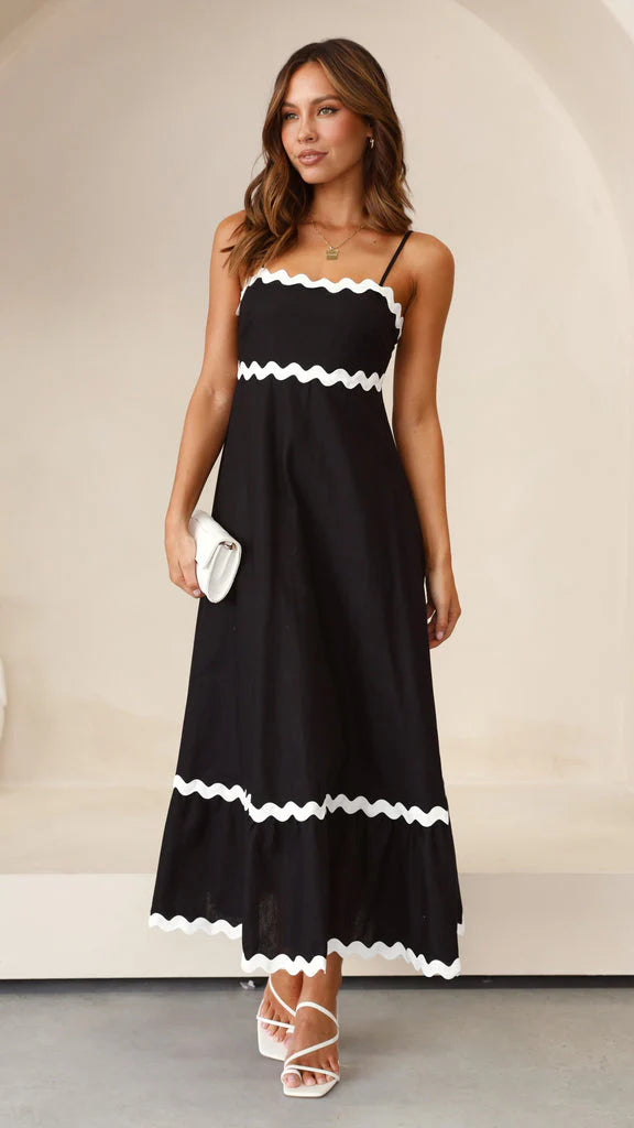 Karma®| Vestito lungo con spalline
