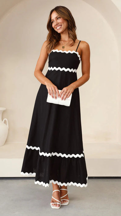 Karma®| Vestito lungo con spalline