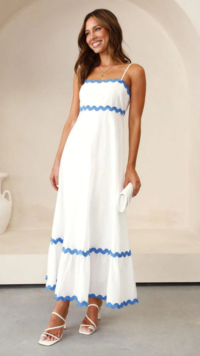 Karma®| Vestito lungo con spalline