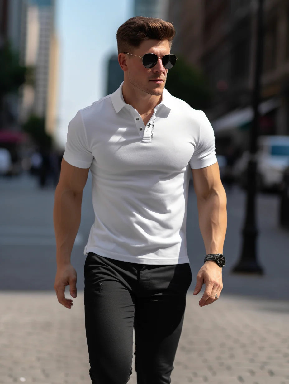 Sirio | Polo elegante senza pieghe