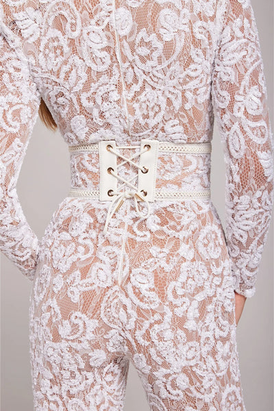 Amelie | Tuta elegante in pizzo