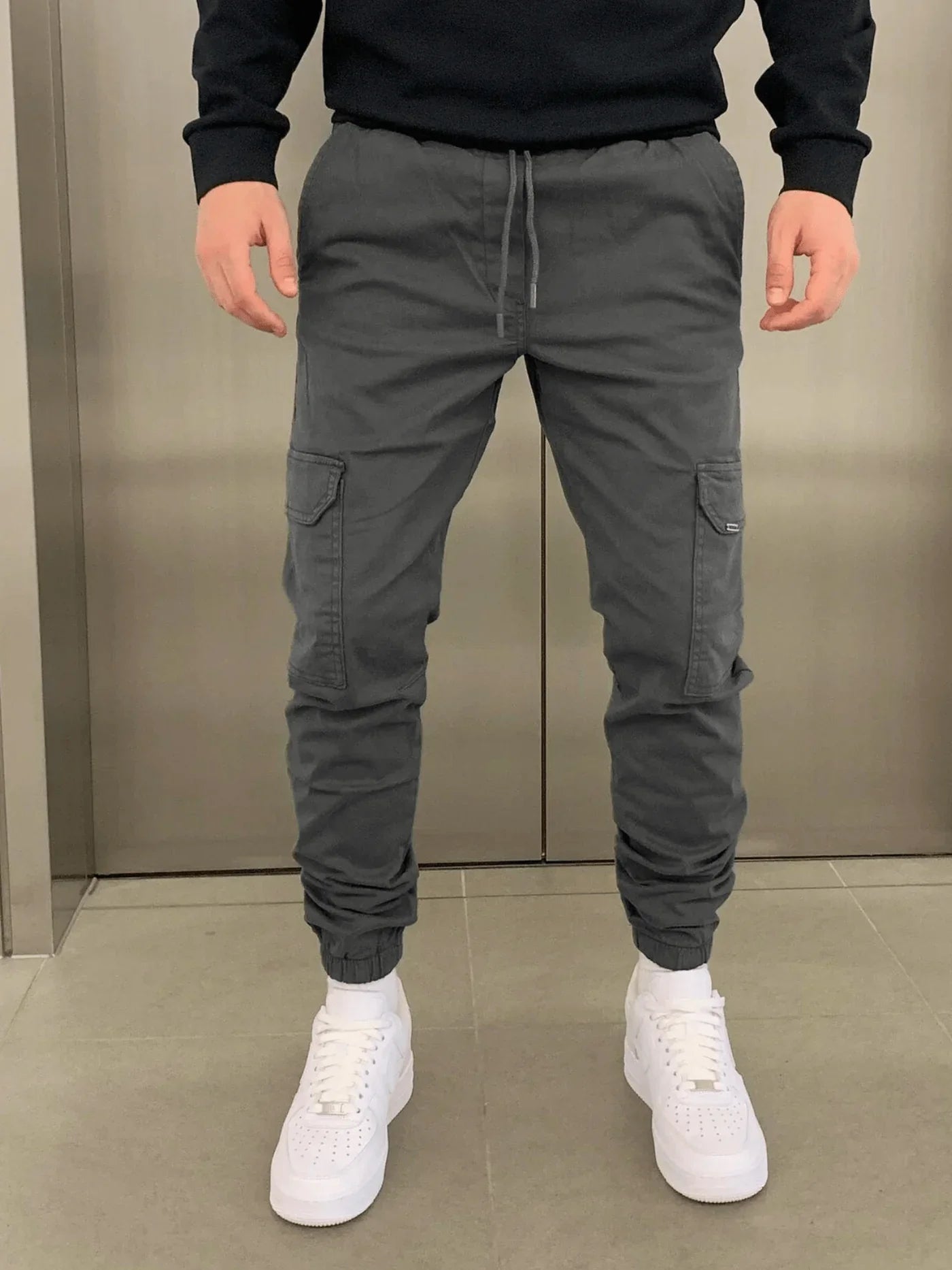 Stephan® | Pantalone Cargo Elasticizzato