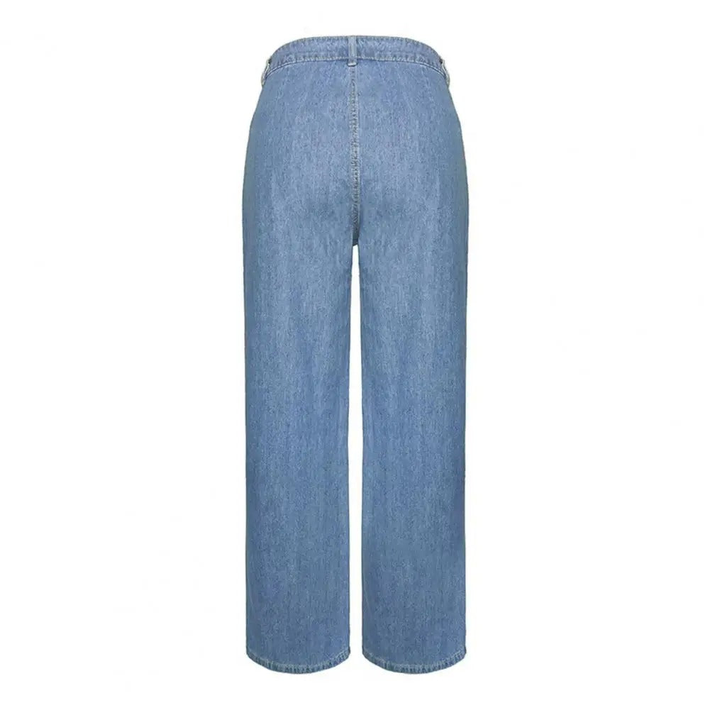 Simona® | Jeans a vita alta e taglio largo