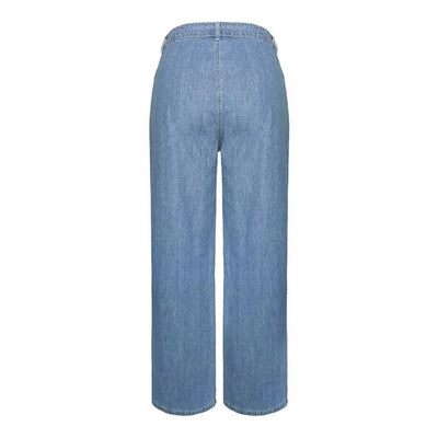 Simona® | Jeans a vita alta e taglio largo