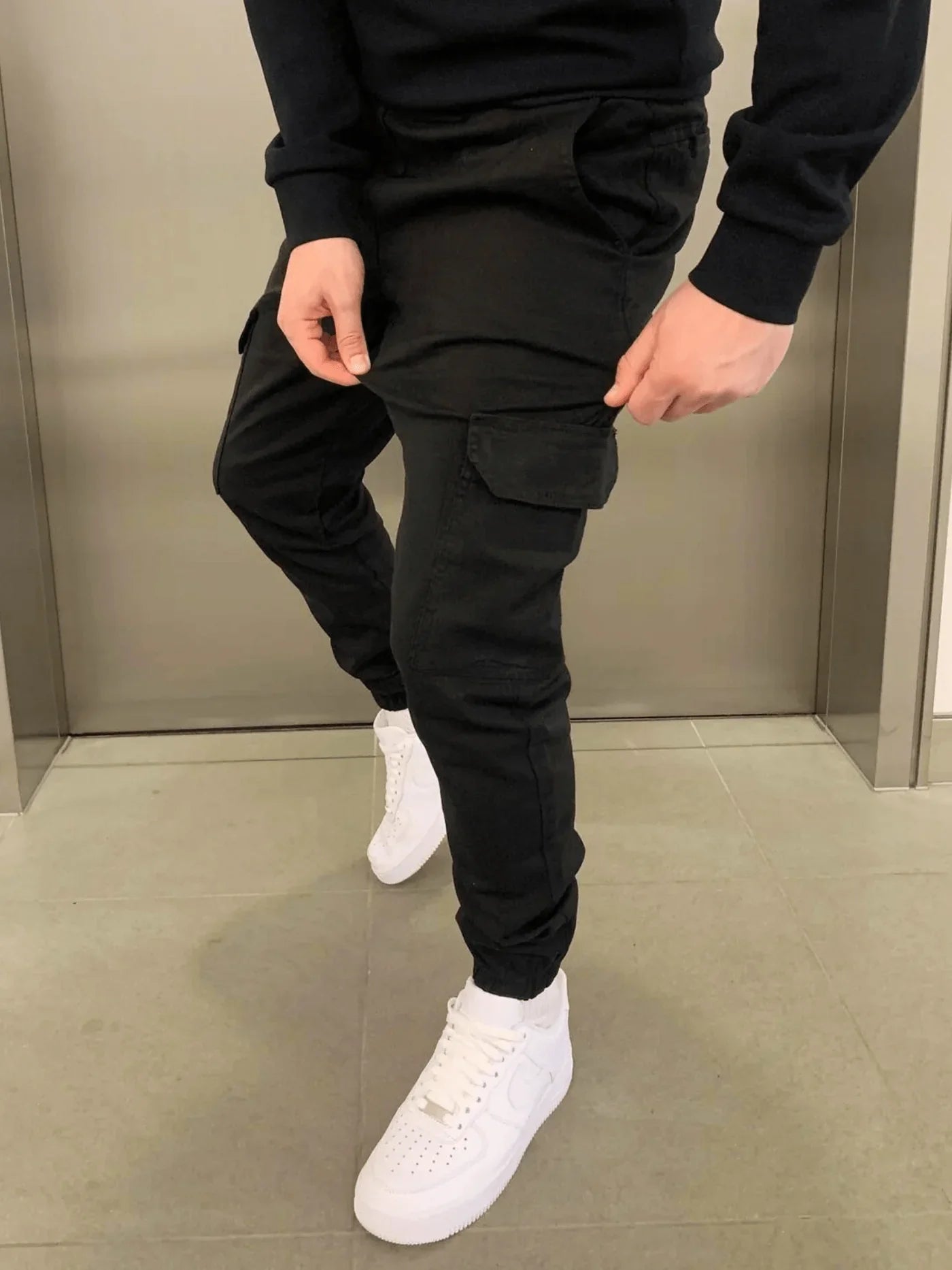 Stephan® | Pantalone Cargo Elasticizzato