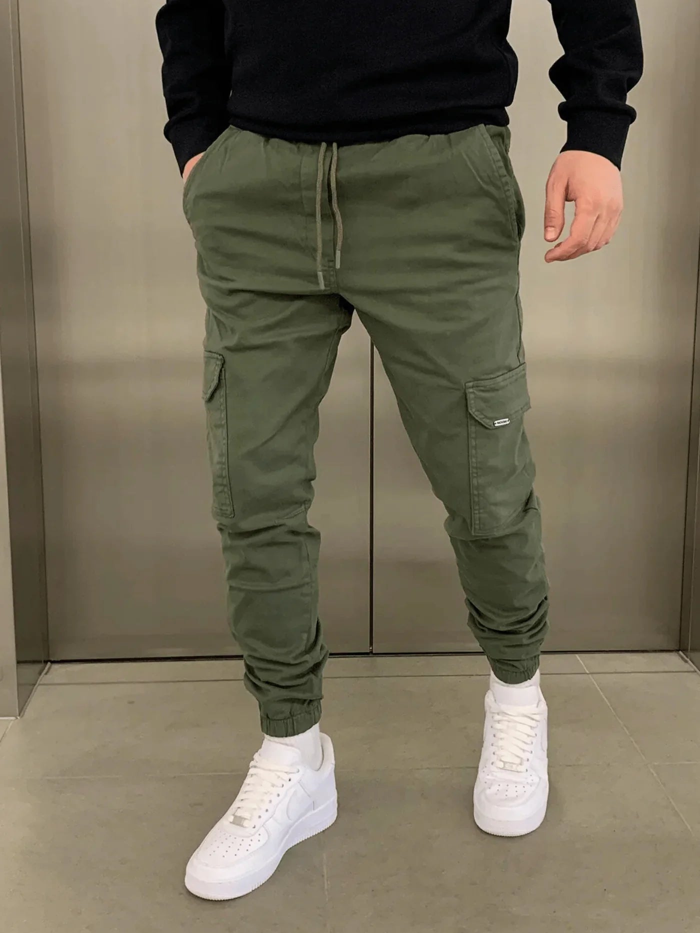 Stephan® | Pantalone Cargo Elasticizzato